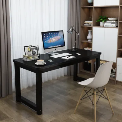 Steel Wood Desk Economy Desktop Computer Desk Simple Modern Bedroom Table Assembly Writing Desk