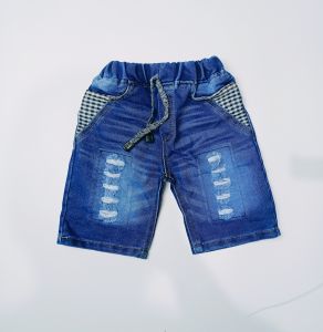 Celana Jeans Anak 2-10 tahun | Celana Anak Laki-laki Jeans Pendek Sobek Premium | Khakha Store