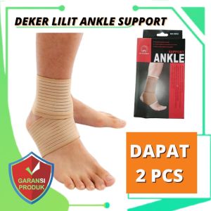 [ DAPAT 2 PCS] Ankle Support Chaoba Deket Lilit Pergelangan Kaki Sport Bandage Perban Elastis