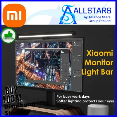 (ALLSTARS: No.1 Shop / Accessories PROMO) Mi Computer Monitor Light Bar / Monitor Light / Monitor Light Bar (MJGJD01YL) (Warranty 1year with Xiaomi Singapore Service Center)