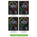 KKmoon เครื่องวัดคุณภาพอากาศเครื่องตรวจจับ CO2 3 In 1เครื่องทดสอบที่แม่นยำสำหรับ CO2อุณหภูมิความชื้น NDIR เซนเซอร์เครื่องวัดก๊าซคาร์บอนไดออกไซด์เครื่องทดสอบความเข้มข้นพร้อมเสียงเตือน. 