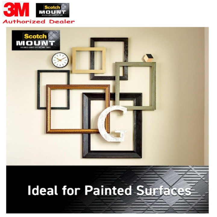 3M%20Scotch%20Double%20Sided%20Indoor%20Mounting%20Tape%20(110-L19)%2019mm%20x%2010m%20,%20White,%201m%20holds%20up%20to%204.5kg,%20Ideal%20for%20Paint%20-%20Image%202