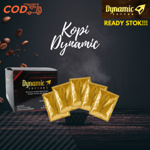 kopi dynamic original asli terlaris harga 1 box isi 10 sachet