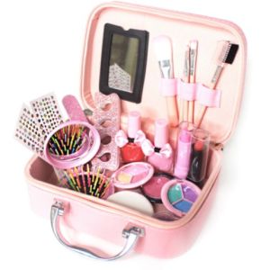 Mainan make up anak Alat make up nail art tas anak mermaid