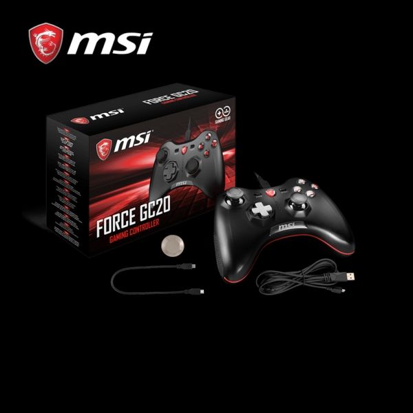 Precision Control Msi Msi Force Gc20 Gaming Controller 256 level precision trigger Multi ...