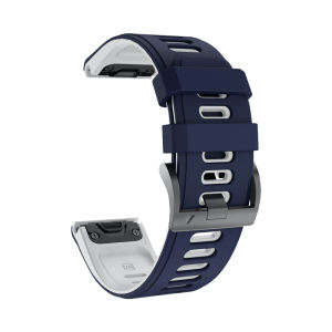 Zionia 22มม.Quick Fit ผิวสายรัดข้อมือซิลิโคนสายนาฬิกาสำหรับ Garmin Fenix 8 E AMOLED 7 6 Pro Sapphire Solar 5 Plus Quatix Forerunner 745 935 945 955 965 970 Approach S70 47mm S60 S62 D2 Mach 1 MARQ Instinct 3 45mm Epix Gen 2 Descent G1 G2 COROS VERTIX