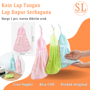 Kain Lap Tangan Gantung Dapur / Hand Towel Kitchen Serbet Polos Lap Meja Serbaguna