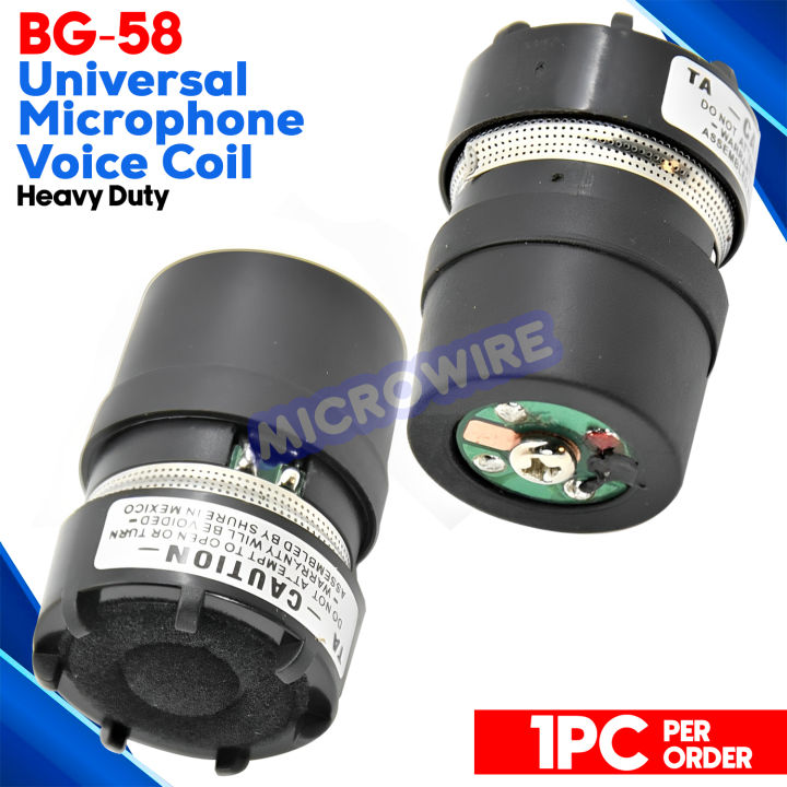 BG58 Universal Microphone Voice Coil Lazada PH