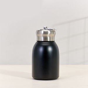 304 Baja Tahan Karat Botol Minum Thermos 300ml Mini Tahan Panas dan Dingin - Tumbler Stainless Tahan Dingin untuk Ngopi Termos Air Panas Mini