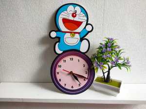 Jam Dinding Karakter KARTUN ANIME Hiasan Dinding Karakter Lucu / Dekorasi Rumah Hadiah Ulang Tahun