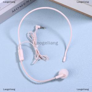 [COD] Laogeliang 1ชิ้นมีสาย3.5มิลลิเมตรชุดหูฟังบรรยายไมโครโฟนชุดหูฟังแบบพกพาติดที่ศีรษะไมโครโฟนสำหรับการเรียนการสอนการประชุม