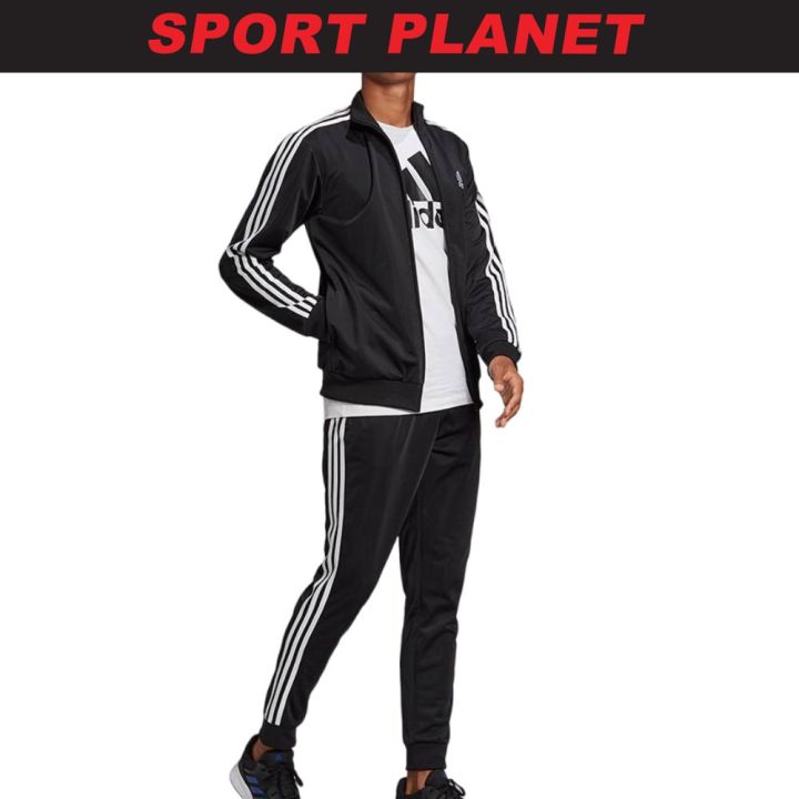 adidas Men Essentials 3-Stripes Track Suit Set Baju Lelaki