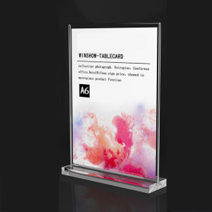 A6 Menu Display Stand & T-type Menu Rack: Enhancing Restaurant Menus