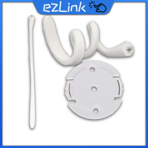 1Pcs White CCTV Adjustable Bracket Tripod With Base Holder Free-Punch Wall Mount For Xiaomi TP-Link