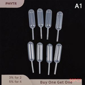 PHYTR HOT 50Pcs Mini Dropper 4ml Disposable Jam Dropper For Cupcakes Sauce Squeeze Transfer Pipettes Dropper Dessert Stuffed Cake Decor