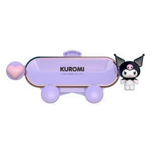 Sanrio Kuromi Car Phone Holder Gravity Auto Lock Vent Mount 360 Rotation Silent Cradle ABS KU189