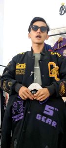 Varsity Jacket Exlusive Blackseven | Sun God Nika - Purple