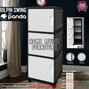 Lemari Akako Swing Lemari Pakaian Minimalis Lemari Pakaian Serbaguna Lemari Plastik Praktis