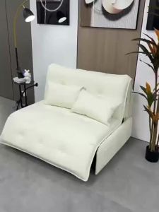 Inligent Sofa Single Sofa Folding Recliner Sofa Multifunctional Lazy Sofa Modern Minimalist Sofa Chair Living Room Electric Recliner Sofa