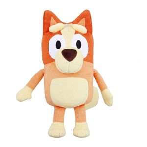 HLDT Stuffed Animal Bluey Talking Plush Sing Dog Doll Vocalizable Bingo Dog Music Figure Christmas Gifts Soft Cotton Bluey and Bingo Plush Holiday Gift