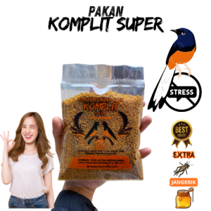 Pakan Burung Voer Komplit super spesial gacor extra jangkrik dan madu isi 150 gram PT Salman Fishing Sukabumi