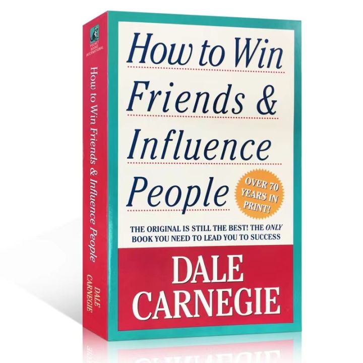 How To Win Friends and Influence People By Dale Carnegie Books for Young Adults Book Gift