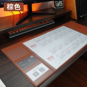 [Local Seller] PVC Waterproof Anti-Slip Large Size Desk Pad Multifunction Desktop Organizer Computer Laptop Mouse Pad Protector Mat