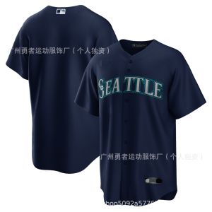 MLB Seattle Mariners No. 24 No. 44 Fan Edition City Edition Jersey Baseball Uniform Training Wear In Stock Wholesale