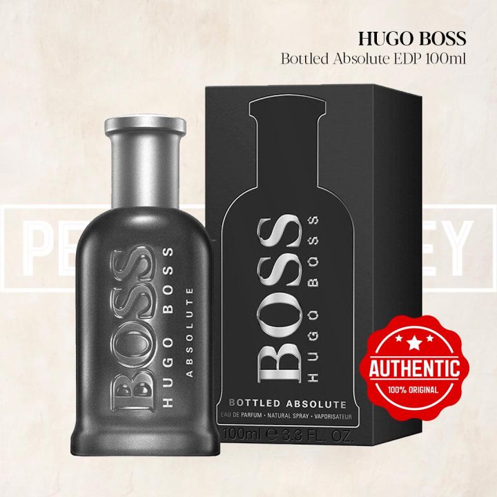 PERFUME ALLEY Hugo Boss Bottled Absolute EDP 100ml Lazada Singapore