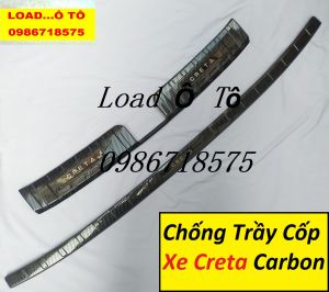 Chống Trầy Cốp Cả Bộ Xe Huyndai Creta 2022-23 Mẫu Vân Carbon Cao Cấp