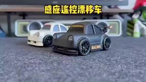 Mini Remote Control Drift Car 2.4GHz 4WD Stunt Drift Car 360° Rotate with Lights Music Follow RC Car