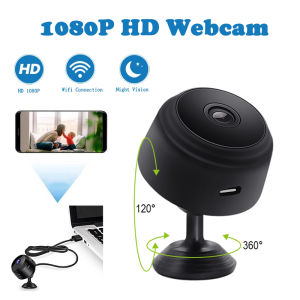 Mini A9 CCTV Camera 1080P HD Wifi Hidden Wireless 360° Rotation Night Vision Home Smart Hidden Indoor Monitor Camera