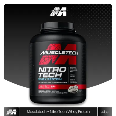 Muscletech Nitrotech 4lbs Whey Protein