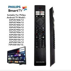 ALLIMITY Telecomando Universale Per Philips 4K UHD | Compatibile Con Serie PUS7906, PUS7406, PUS8106, PFS6906 | Sostituzione Immediata