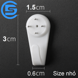 Combo 10 đinh 4 chân treo tranh ảnh đồ dùng tiện lợi - Móc treo đồ đóng tường lắp đặt nhanh gọn G56-DinhTT-4chan10
