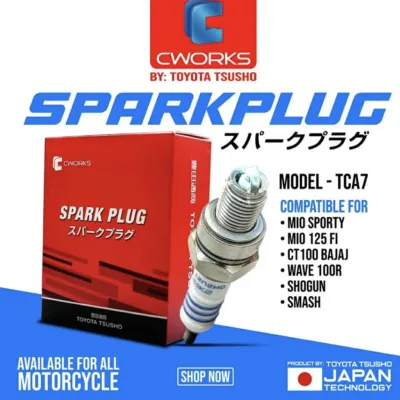 CWORKS SPARKPLUG FOR ALL MOTORCYCLES