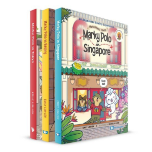 WS E - Marky Polo Travels (Full Set) (3 Books) Children Book Age 3-9