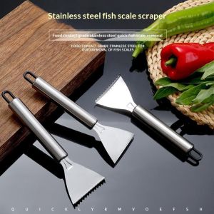 Calcenubes cạo vảy cá inox REMOVER-dụng cụ nhà bếp nhanh chóng và an toàn để làm sạch cá dễ dàng