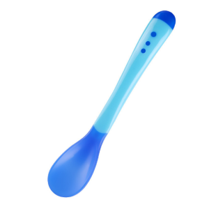 Gratis Semua - Sendok Makan Bayi / Sendok Silikon Bayi Sendok dan Garpu / Spoon Fork Set Heat Sensing / Sendok Mpasi Sensor Suhu BPA FREE