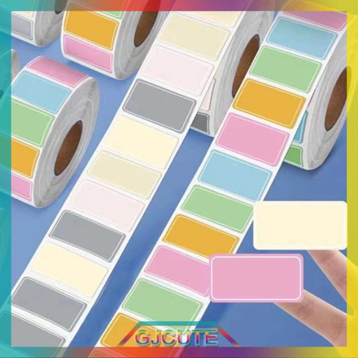 GJCUTE 800pcs set Waterproof Colored Labels Stickers Color-Coding ...