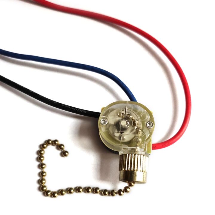 3-Wire Wall Lights Pull Control Switch Replacement Universal Ceiling ...