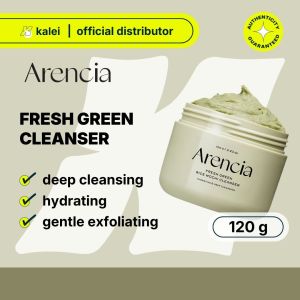 Arencia Fresh Green Rice Mochi Cleanser - Cleanse & Hydrate for a Refreshing Glow!