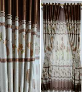Gorden Blackout Import Motif Terbaru kombinasi Gorden  Pelangi 2 warna Hitam Silver Gorden Minimalis Tirai jendela pintu Kamar Gorden Murah