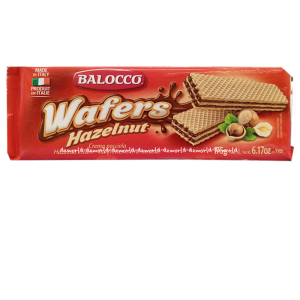Balocco 175gr Wafers Hazelnut Milk Vanilla Cocoa Crema Naciola Wafer Krim Impor Itali Baloko Baloco