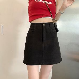 Fashionable Hip Wrap Half Body Skirt Pants for Women in 2023 Summer High Waisted A-line Slimming and Versatile