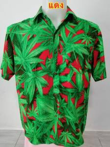 พร้อมส่ง เสื้อสงกราต์ เสื้อ แฟชั่นผู้ชาย ผ้าสปัน  มีไซร์ M-XXL เสื้อลายดอก เสื้อเชิ๊ตลำลอง เสื้อคอปกแขนสั้น เสื้อผ้าผู้ใหญ่ เสื้อฮาวาย ชาย-หญิงใส่ได้