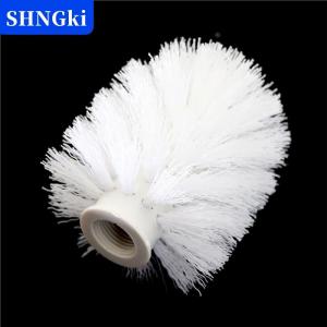 SHNGki Giá đỡ đầu bàn chải nhà vệ sinh màu trắng đầu bàn chải làm sạch phòng tắm WC thay thế