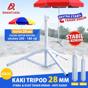 DT - Tripod Penyangga Kaki Payung Tenda Jualan 180/200 CM Diameter 28 MM Bahan Besi Berkualitas