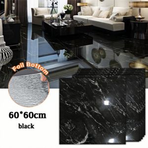 Vinyl Tile Floor Sticker Self Adhesive PVC Waterproof Marble Floor Stickers Home Decor
