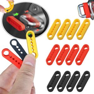LBU2221 Soundproofing Car Door Lock Sound Deadener Buffer Shock Absorber Seal Sound Damper Door Lock Buffer Durable Silicone Car Door Lock Protectors for Quieter Closing